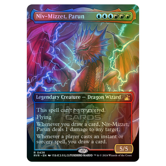 Magic The Gathering - Ravnica Remastered - Niv-Mizzet, Parun - 0438 (Foil)