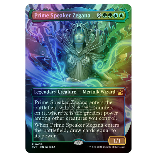 Magic The Gathering - Ravnica Remastered - Prime Speaker Zegana - 0439 (Foil)