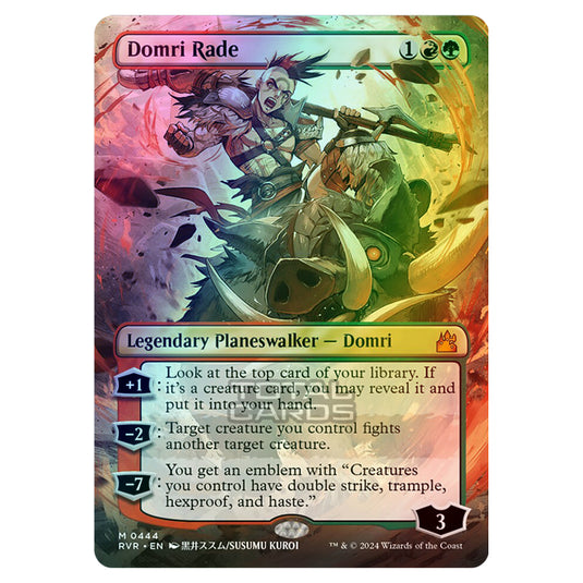 Magic The Gathering - Ravnica Remastered - Domri Rade - 0444 (Foil)