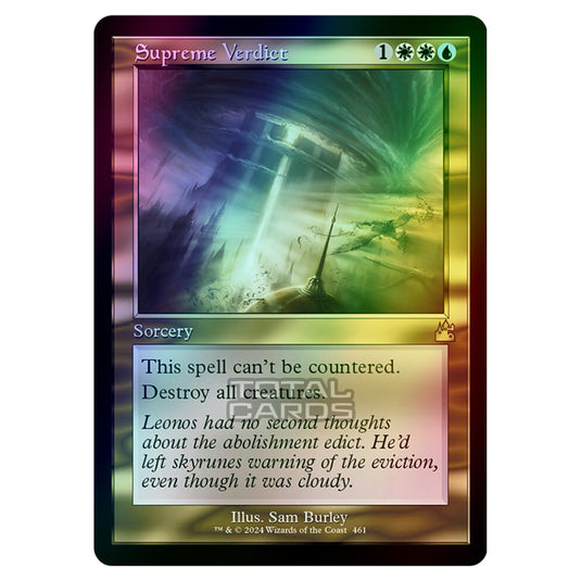 Magic The Gathering - Ravnica Remastered - Supreme Verdict - 0461 (Foil)