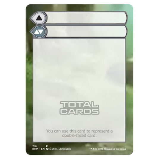 Magic The Gathering - Kaldheim - Substitute Cards - Double-Faced Substitute Card - 7/9