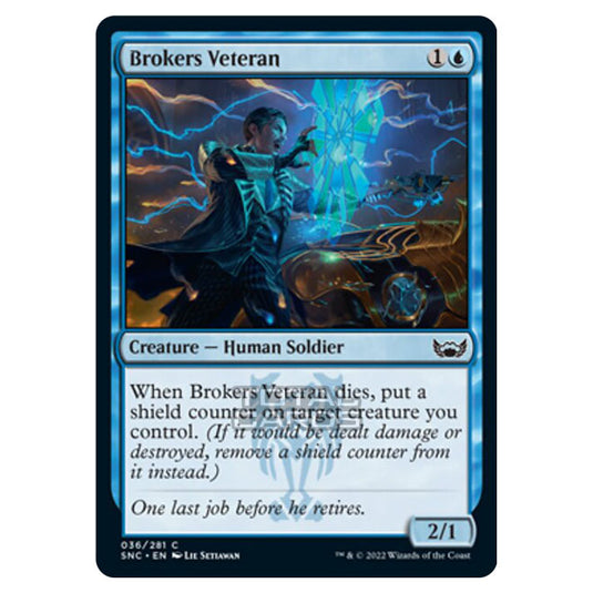 Magic The Gathering - Streets of New Capenna - Brokers Veteran - 36/281