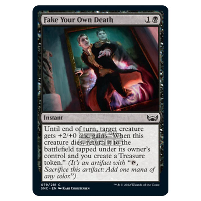 Magic The Gathering - Streets of New Capenna - Fake Your Own Death - 7 Magic The Gathering - Streets of New Capenna - Fake Your Own Death - 7