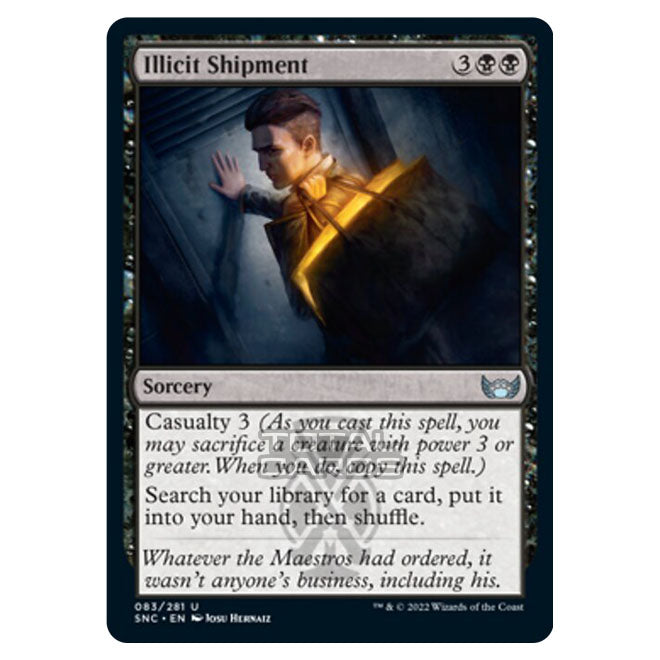 Magic The Gathering - Streets of New Capenna - Illicit Shipment - 83/2 Magic The Gathering - Streets of New Capenna - Illicit Shipment - 83/2