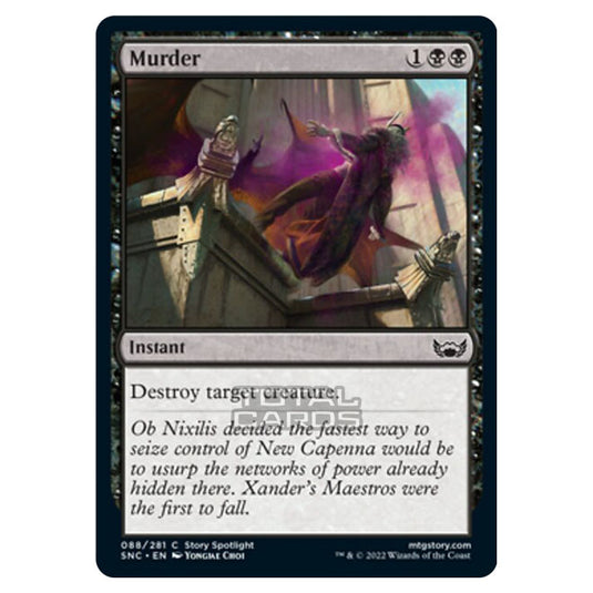Magic The Gathering - Streets of New Capenna - Murder - 88/281