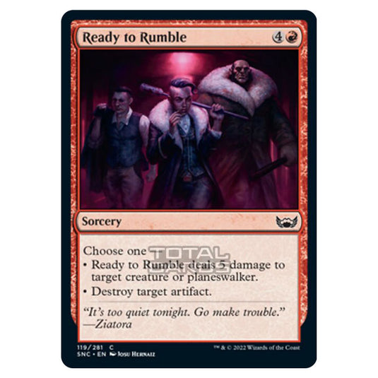 Magic The Gathering - Streets of New Capenna - Ready to Rumble - 119/281