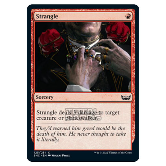 Magic The Gathering - Streets of New Capenna - Strangle - 125/281