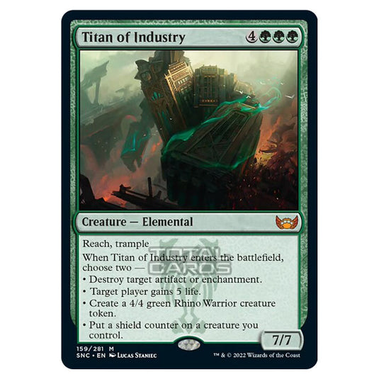 Magic The Gathering - Streets of New Capenna - Titan of Industry - 159/281