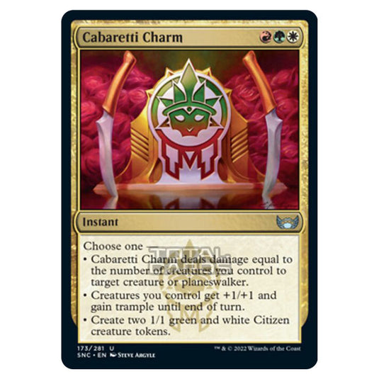 Magic The Gathering - Streets of New Capenna - Cabaretti Charm - 173/281