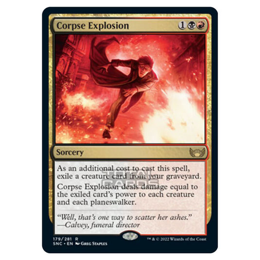 Magic The Gathering - Streets of New Capenna - Corpse Explosion - 179/281