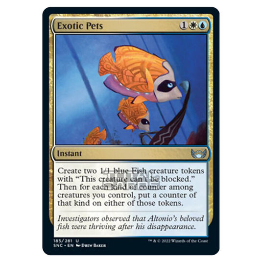 Magic The Gathering - Streets of New Capenna - Exotic Pets - 185/281