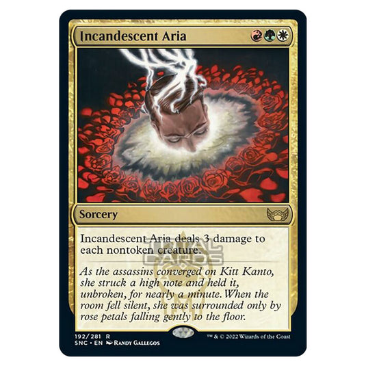 Magic The Gathering - Streets of New Capenna - Incandescent Aria - 192/281