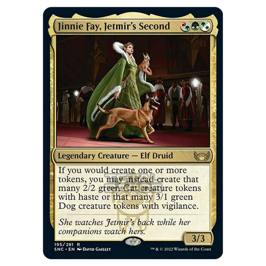 Magic The Gathering - Streets of New Capenna - Jinnie Fay, Jetmir's Second - 195/281