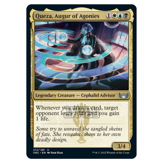 Magic The Gathering - Streets of New Capenna - Queza, Augur of Agonies - 212/281