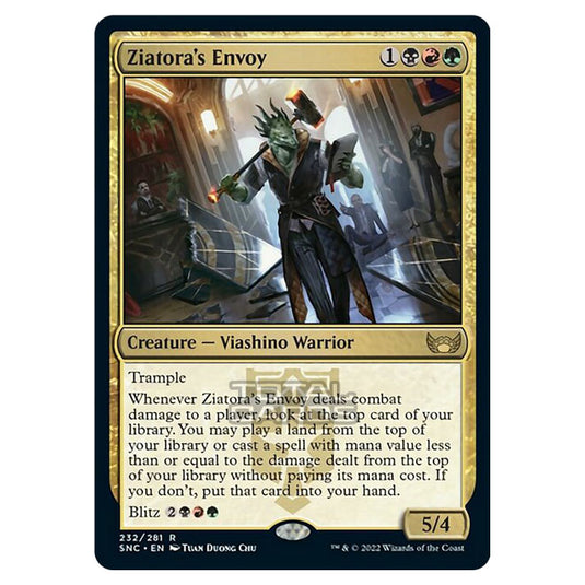 Magic The Gathering - Streets of New Capenna - Ziatora's Envoy - 232/281