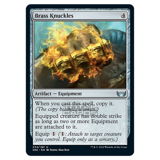 Magic The Gathering - Streets of New Capenna - Brass Knuckles - 234/281