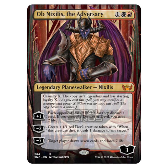 Magic The Gathering - Streets of New Capenna - Ob Nixilis, the Adversary - 284/281