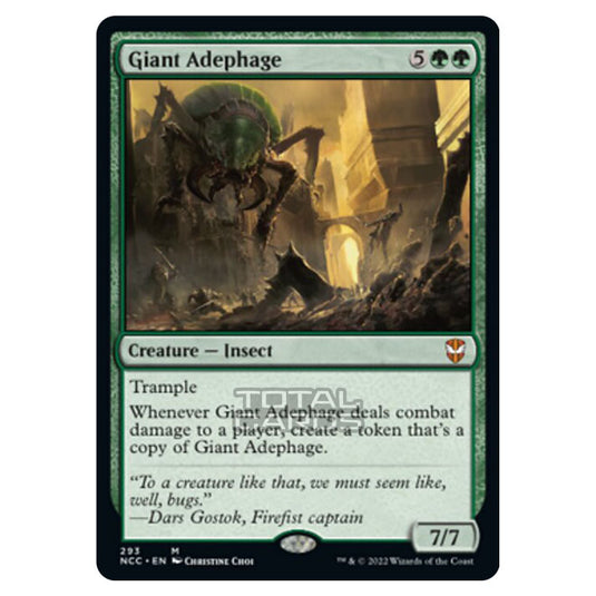 Magic The Gathering - Streets of New Capenna - Giant Adephage - 293/93