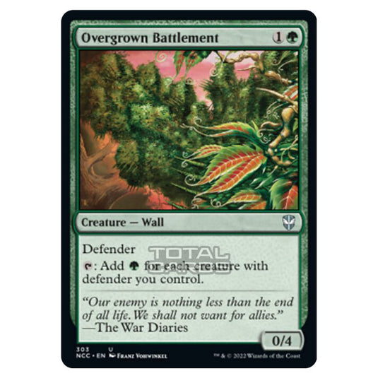 Magic The Gathering - Streets of New Capenna - Overgrown Battlement - 303/93