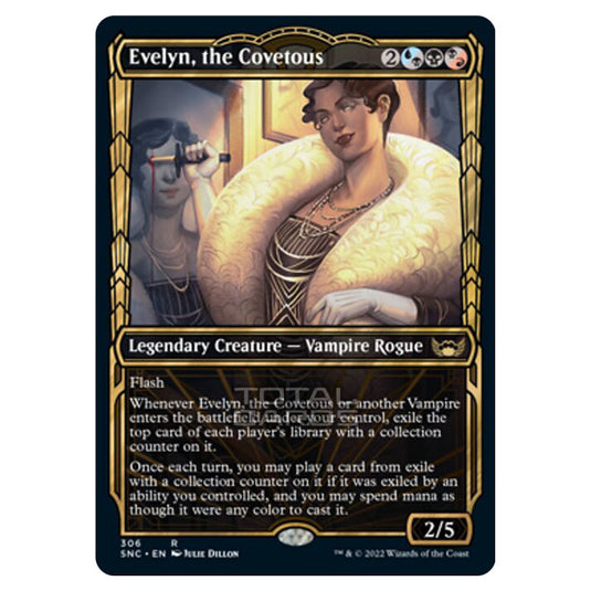 Magic The Gathering - Streets of New Capenna - Evelyn, the Covetous - 306/281