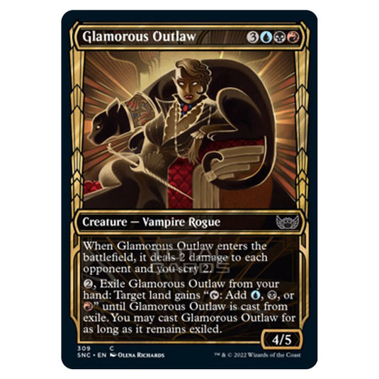 Magic The Gathering - Streets of New Capenna - Glamorous Outlaw - 309/281