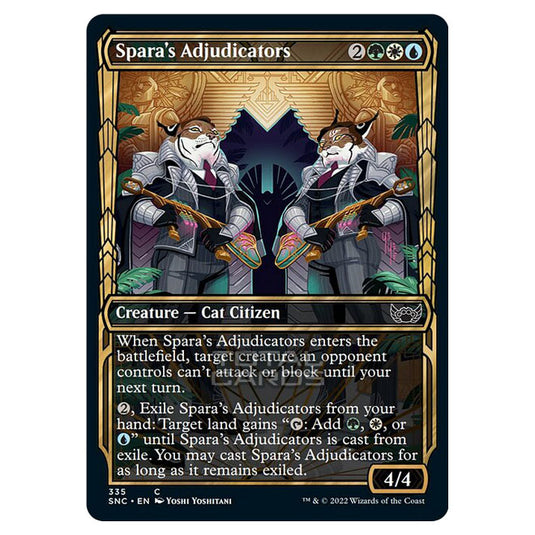 Magic The Gathering - Streets of New Capenna - Spara's Adjudicators - 335/281