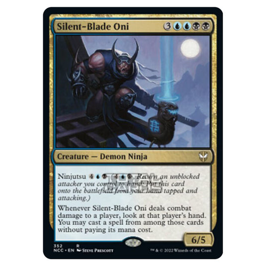 Magic The Gathering - Streets of New Capenna - Silent-Blade Oni - 352/93