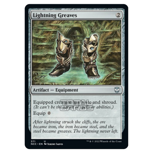 Magic The Gathering - Streets of New Capenna - Lightning Greaves - 371/93