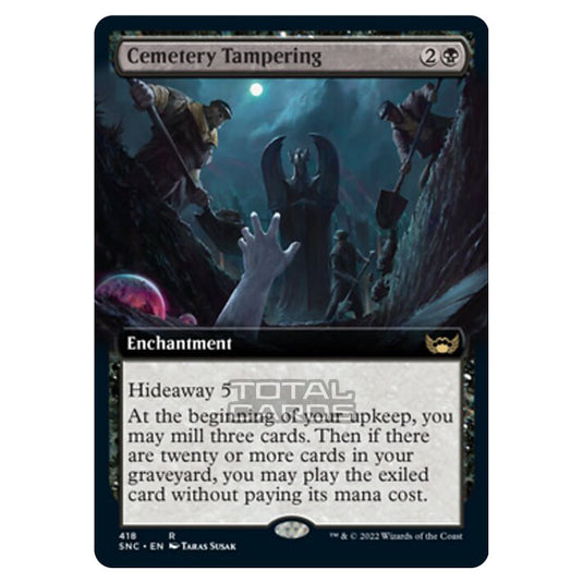 Magic The Gathering - Streets of New Capenna - Cemetery Tampering - 418/281