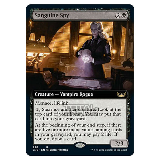 Magic The Gathering - Streets of New Capenna - Sanguine Spy - 420/281