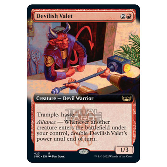 Magic The Gathering - Streets of New Capenna - Devilish Valet - 423/281