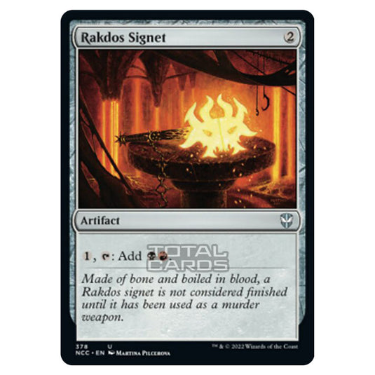 Magic The Gathering - Streets of New Capenna - Rakdos Signet - 378/93