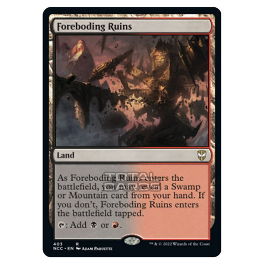 Magic The Gathering - Streets of New Capenna - Foreboding Ruins - 403/93