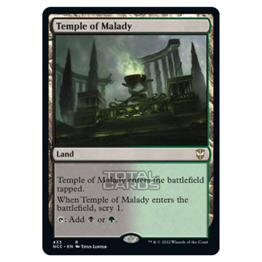 Magic The Gathering - Streets of New Capenna - Temple of Malady - 433/93