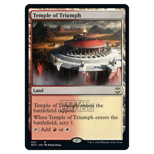 Magic The Gathering - Streets of New Capenna - Temple of Triumph - 437/93