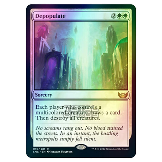 Magic The Gathering - Streets of New Capenna - Depopulate - 10/281 (Foil)