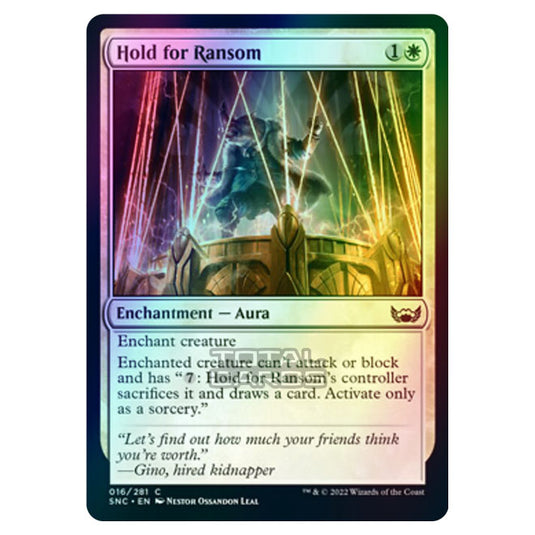 Magic The Gathering - Streets of New Capenna - Hold for Ransom - 16/281 (Foil)