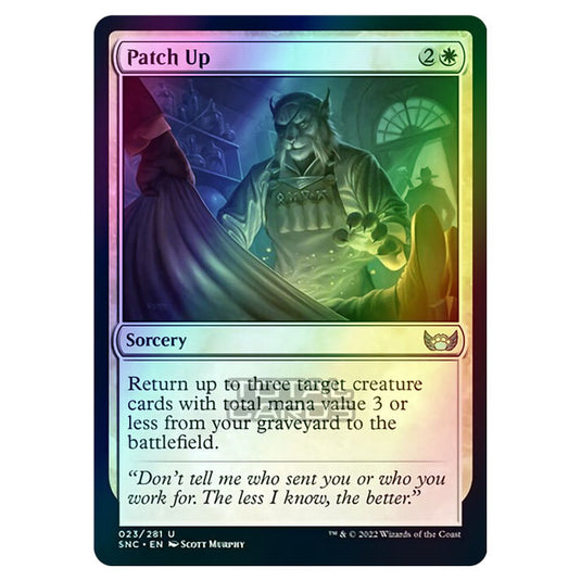 Magic The Gathering - Streets of New Capenna - Patch Up - 23/281 (Foil)