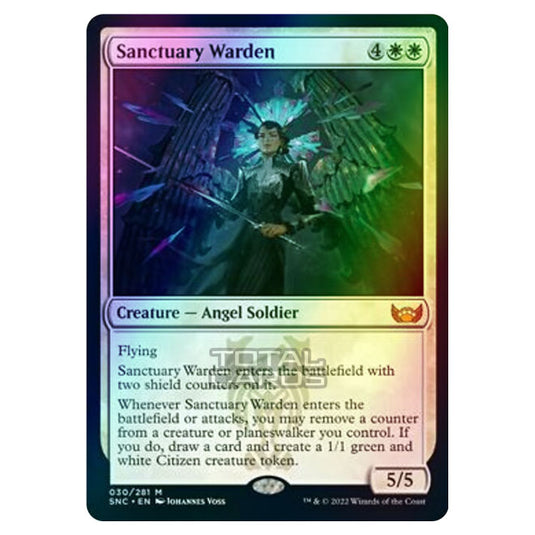 Magic The Gathering - Streets of New Capenna - Sanctuary Warden - 30/281 (Foil)