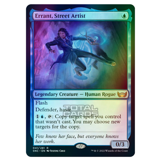 Magic The Gathering - Streets of New Capenna - Errant, Street Artist - 41/281 (Foil)