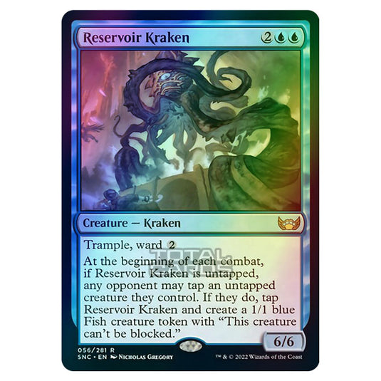 Magic The Gathering - Streets of New Capenna - Reservoir Kraken - 56/281 (Foil)