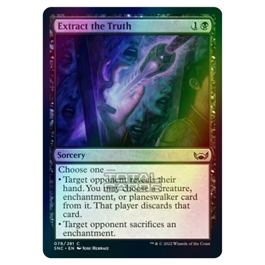 Magic The Gathering - Streets of New Capenna - Extract the Truth - 78/281 (Foil)