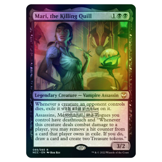 Magic The Gathering - Streets of New Capenna - Mari, the Killing Quill - 89/93 (Foil)