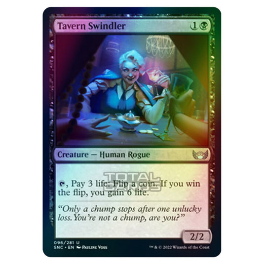 Magic The Gathering - Streets of New Capenna - Tavern Swindler - 96/281 (Foil)