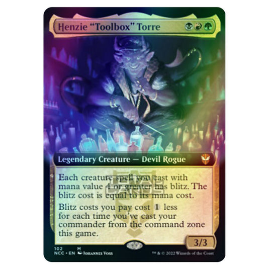 Magic The Gathering - Streets of New Capenna - Henzie Toolbox Torre - 102/93 (Foil)