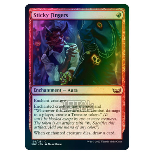 Magic The Gathering - Streets of New Capenna - Sticky Fingers - 124/281 (Foil)
