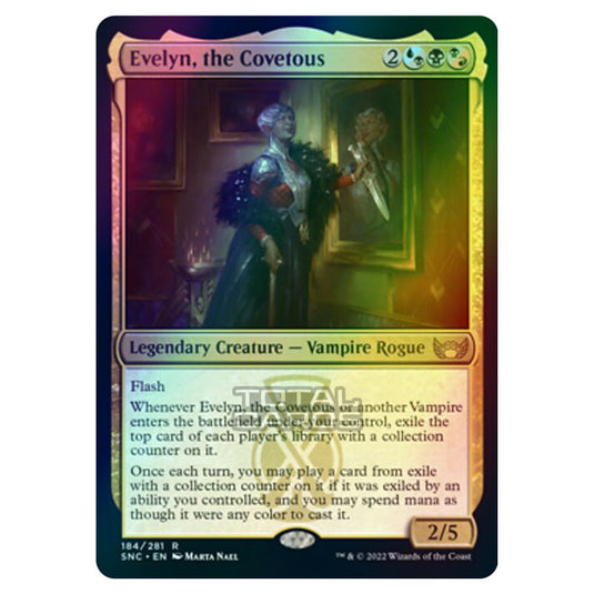 Magic The Gathering - Streets of New Capenna - Evelyn, the Covetous - 184/281 (Foil)
