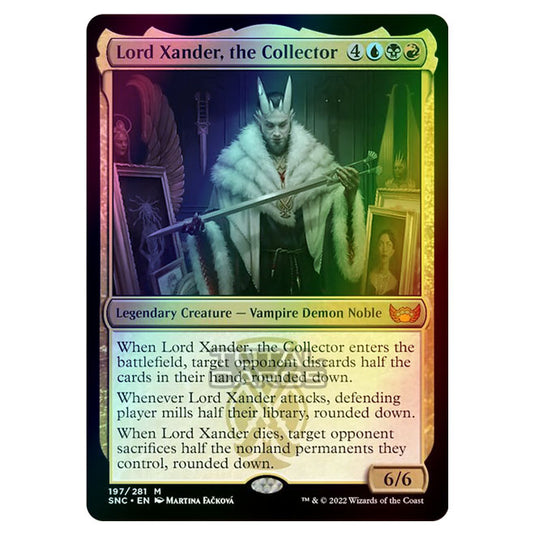 Magic The Gathering - Streets of New Capenna - Lord Xander, the Collector - 197/281 (Foil)