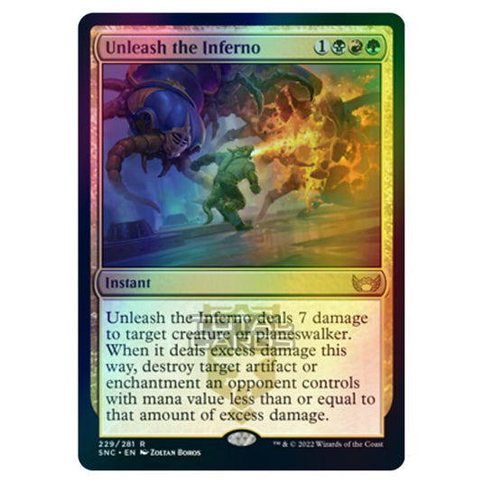Magic The Gathering - Streets of New Capenna - Unleash the Inferno - 229/281 (Foil)