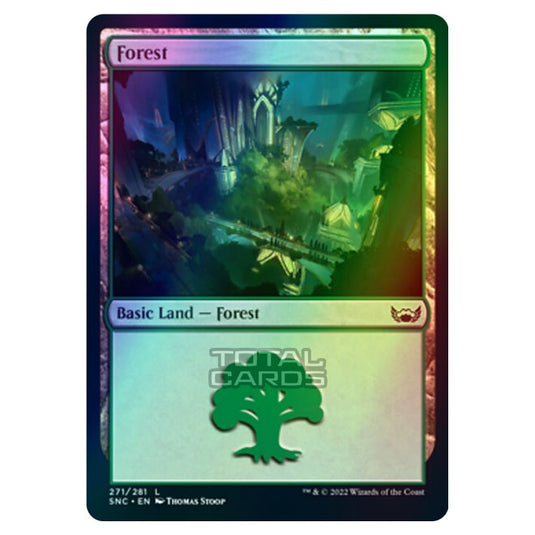 Magic The Gathering - Streets of New Capenna - Forest - 271/281 (Foil)